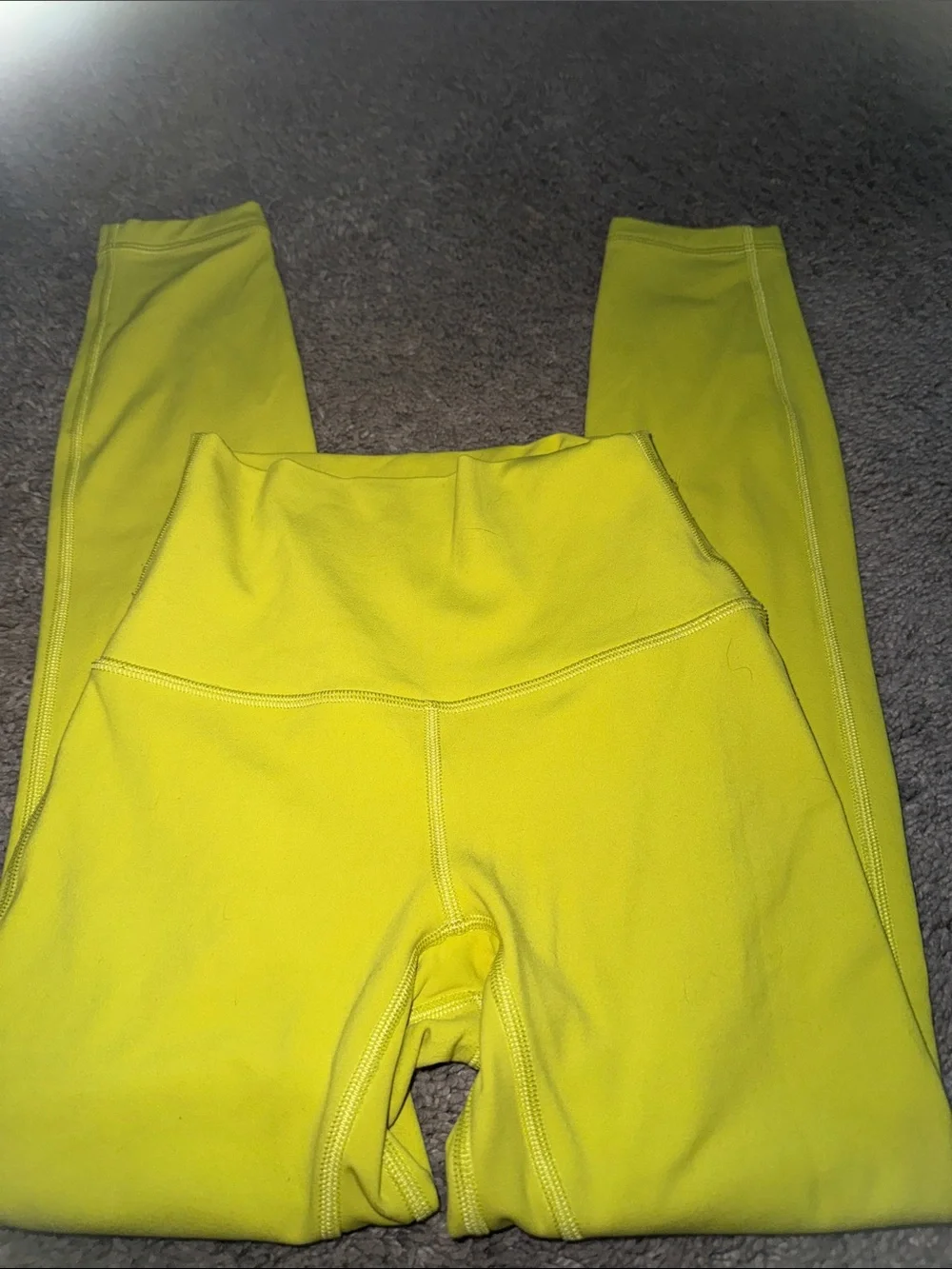 lululemon athletica Kids' Neon Yellow Leggings